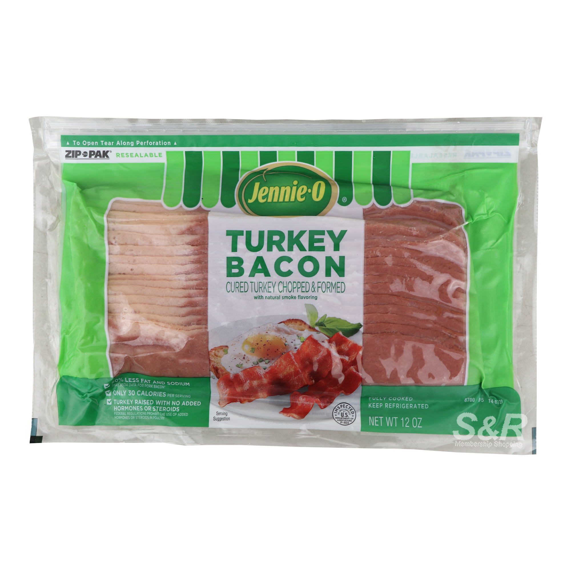 Jennie-O Turkey Bacon 12oz Jennie-O Turkey Bacon 12oz